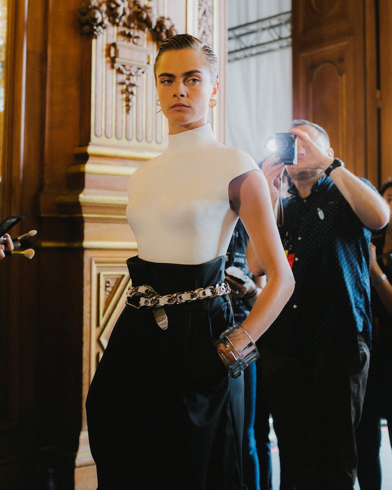 Balmain SS19 olivier rousteing paris pfw fashion week 0