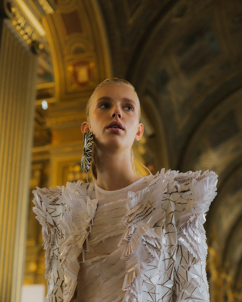 Balmain SS19 olivier rousteing paris pfw fashion week 10