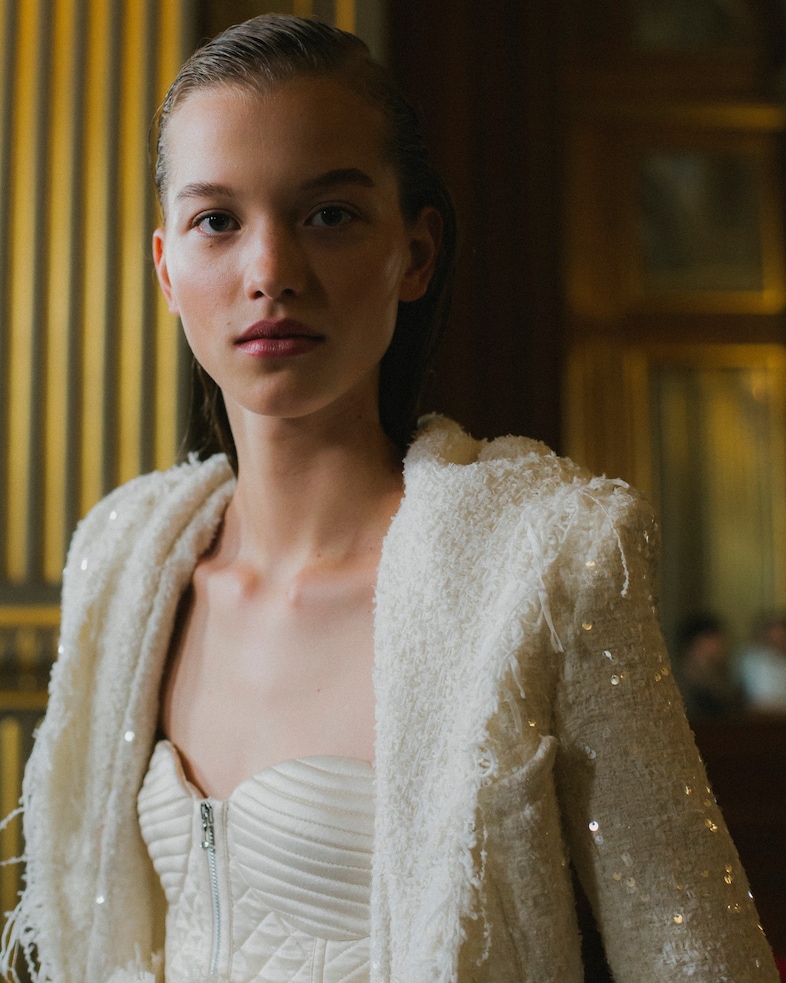 Balmain SS19 olivier rousteing paris pfw fashion week 11