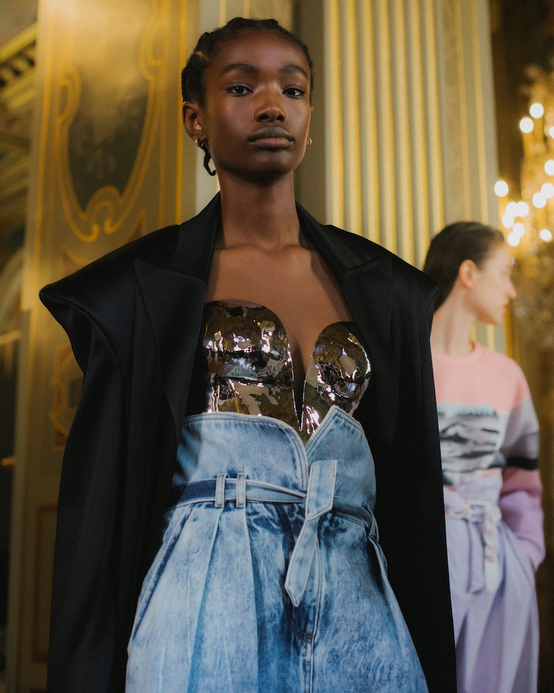 Balmain SS19 olivier rousteing paris pfw fashion week 13