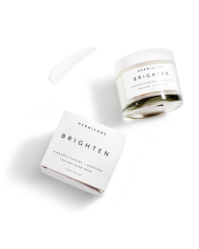 Herbivore’s Brighten Pineapple + Gemstone Mask 4