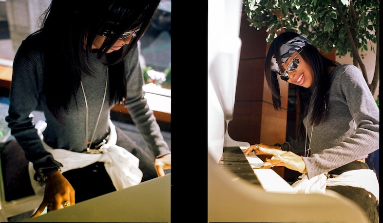 Aaliyah, photographed by Eddie OTCHERE