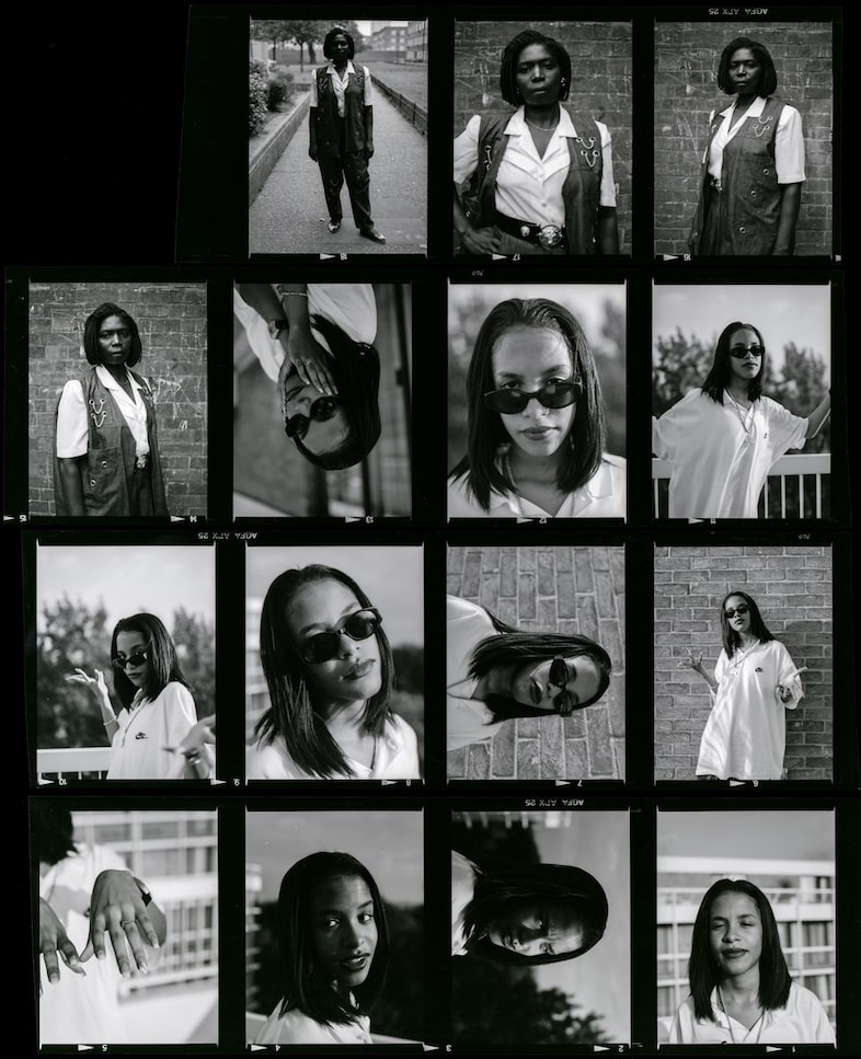 Aaliyah, photographed by Eddie OTCHERE