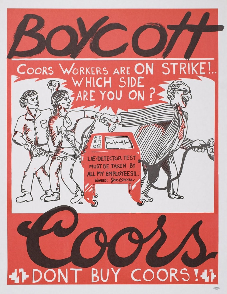 The Coors beer boycott