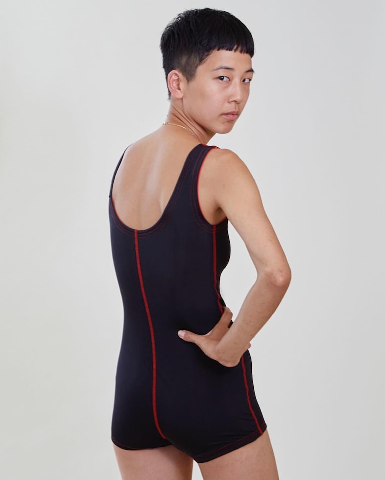 hirsuit gender neutral swimwear swimsuit