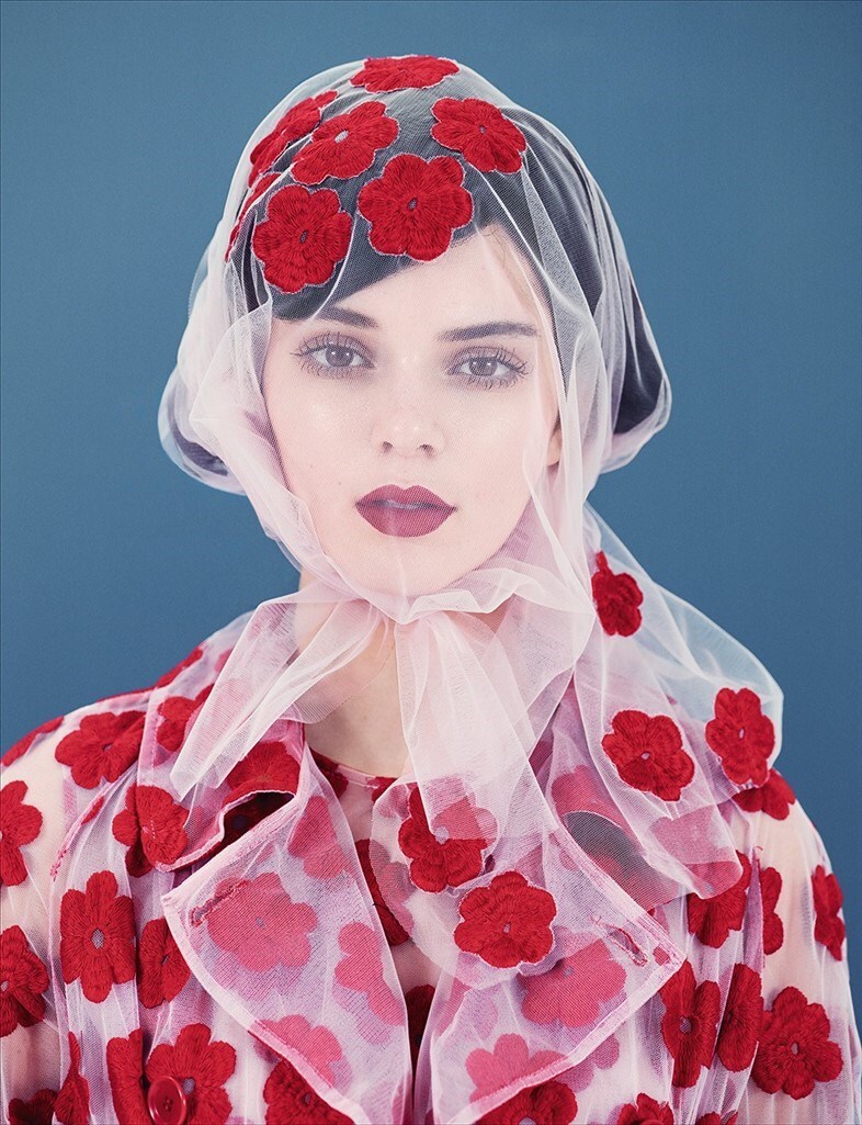 Kendall Jenner extended cover shoot unseen images Dazed 