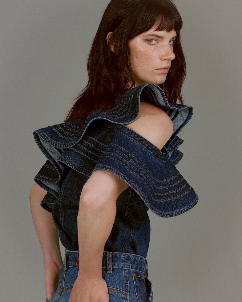 Lee BODY OPTIX x self-portrait SS19 Dazed 0