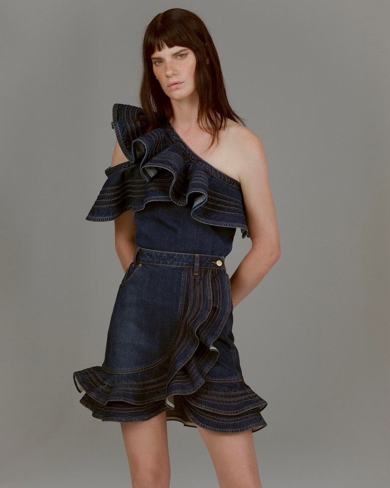 Lee BODY OPTIX x self-portrait SS19 Dazed