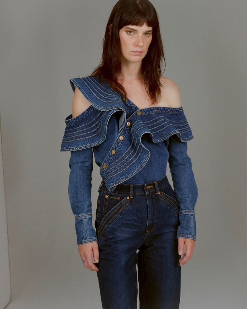 Lee BODY OPTIX x self-portrait SS19 Dazed 8