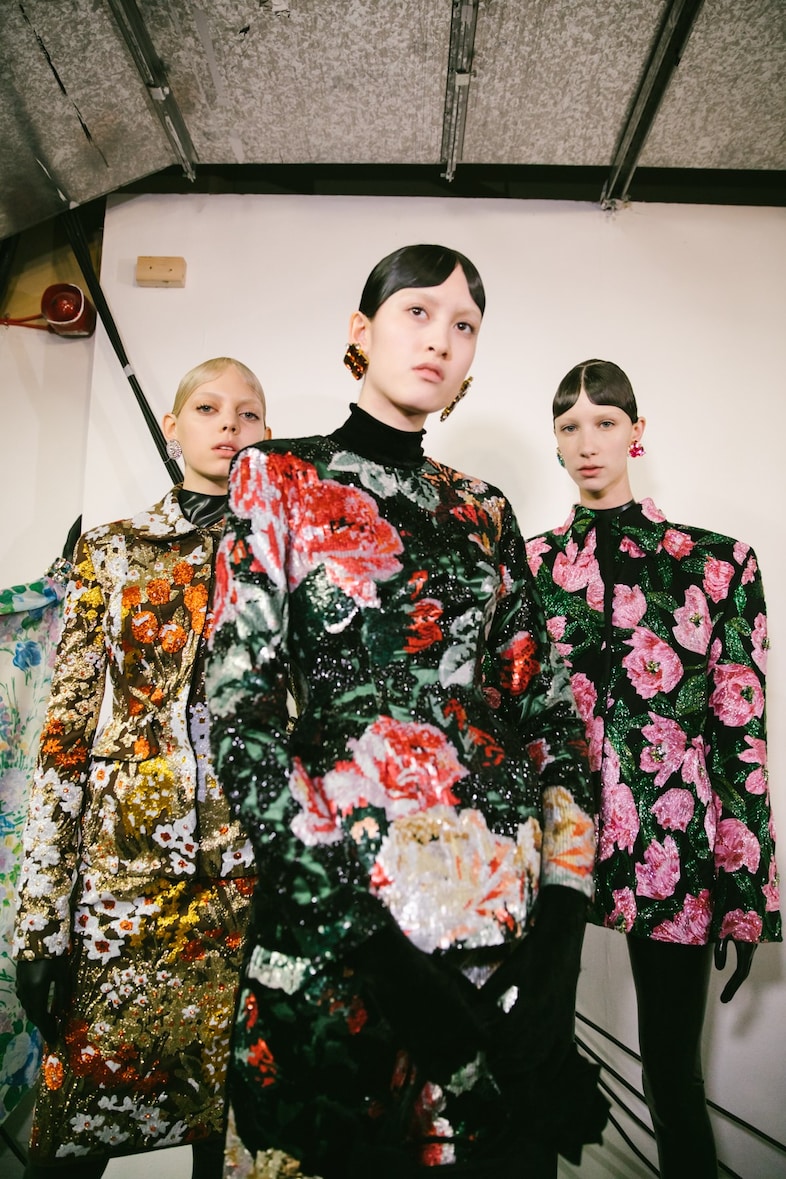 Richard Quinn AW19 LFW London Fashion Week