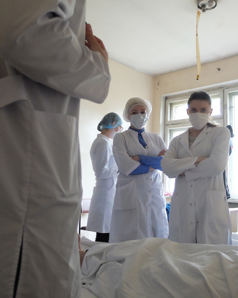 Sasha Chaika Russian infectious disease hospital 6