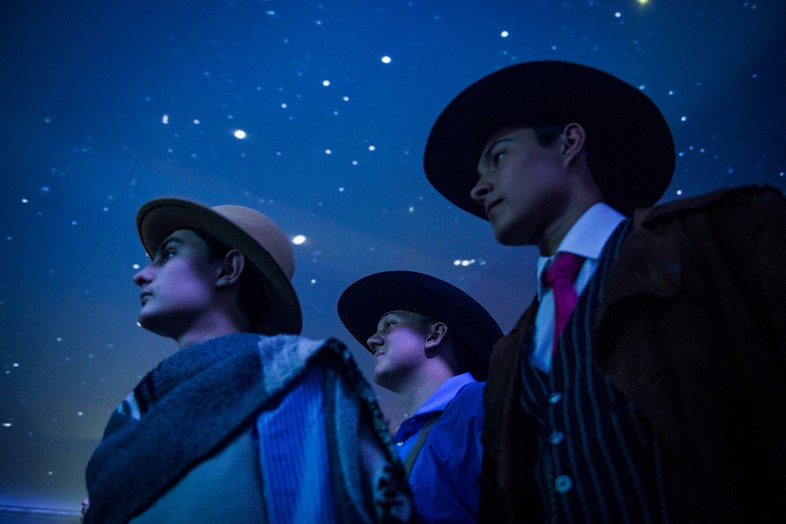 Cowboy cosplay at Red Bull Music Festival Los Angeles, 2019