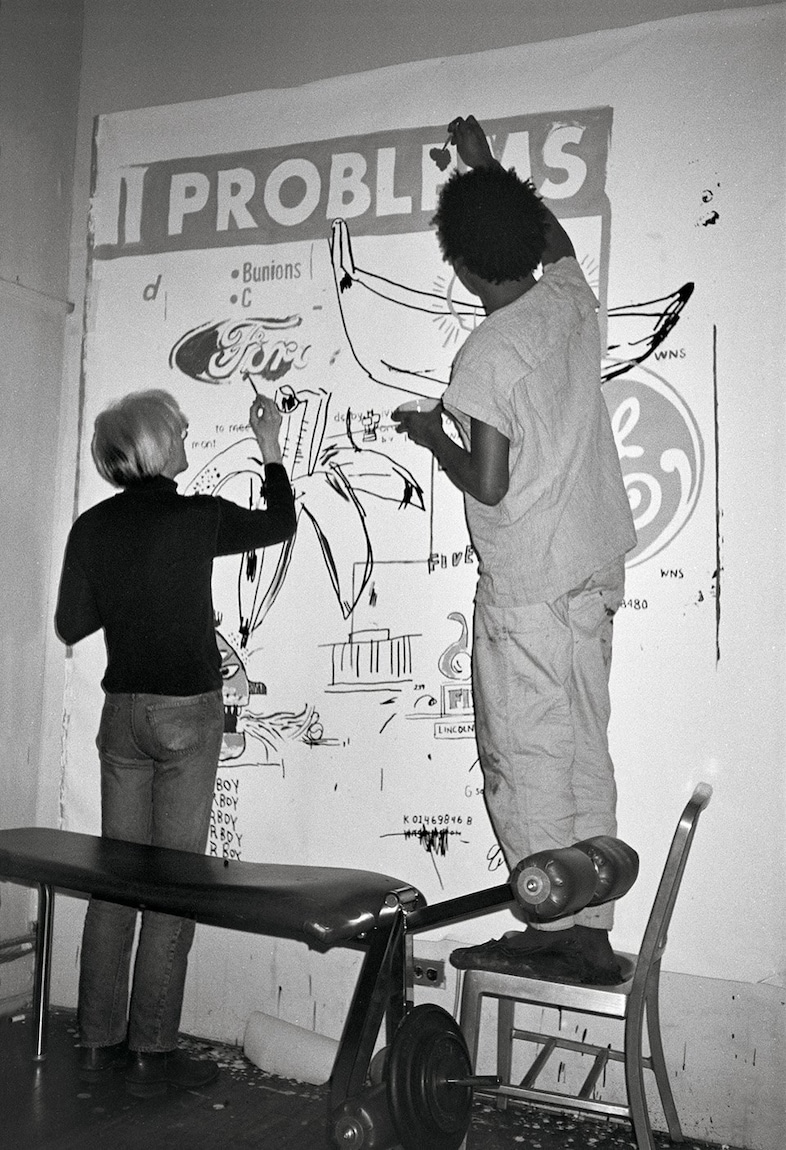 Warhol on Basquiat