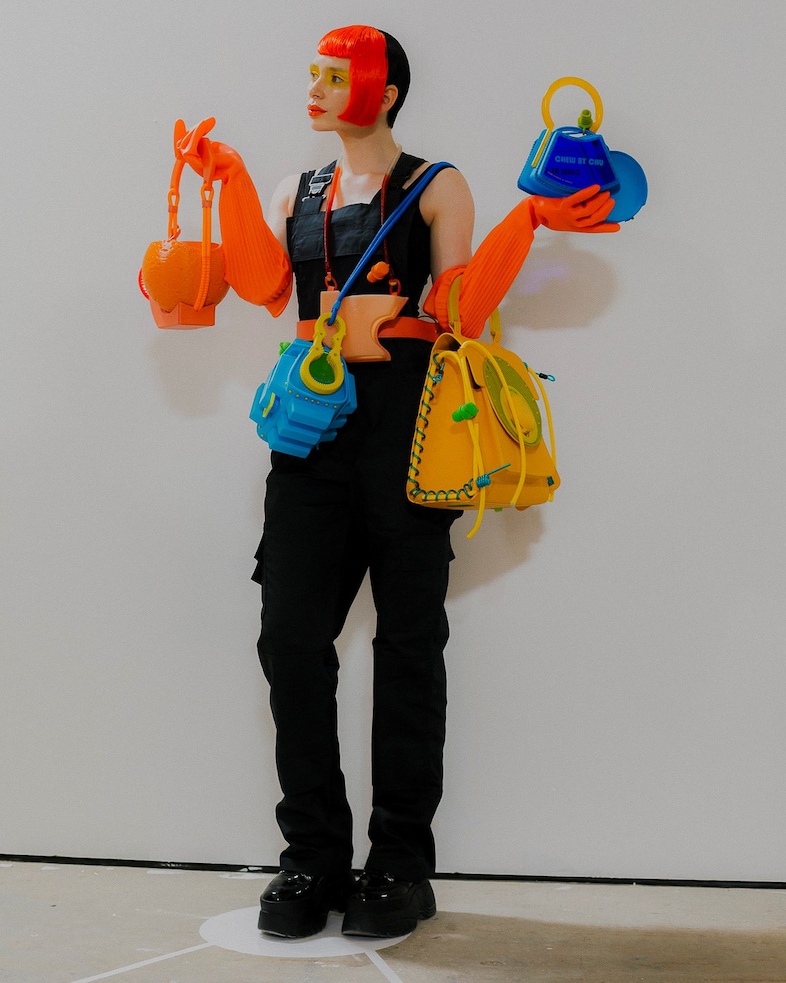 RCA Fashion 2019 Royal College of Art Dazed Backstage 4