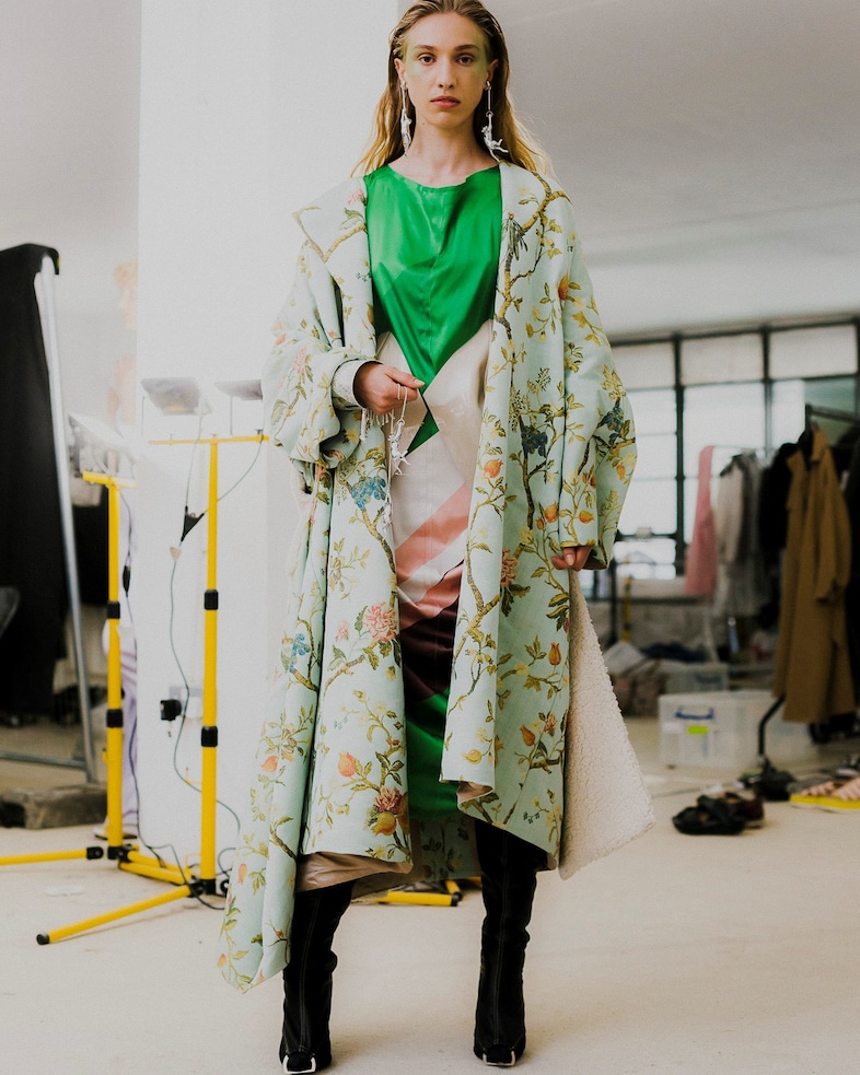 RCA Fashion 2019 Royal College of Art Dazed Backstage