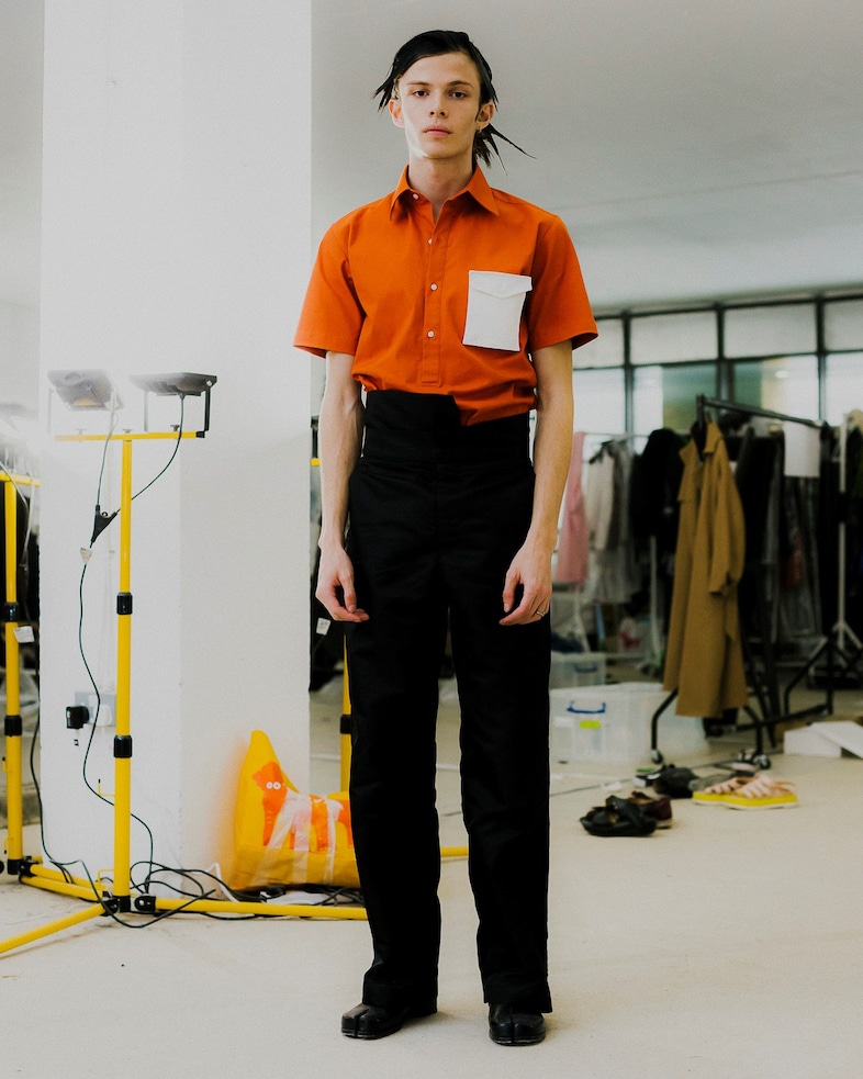 RCA Fashion 2019 Royal College of Art Dazed Backstage 6