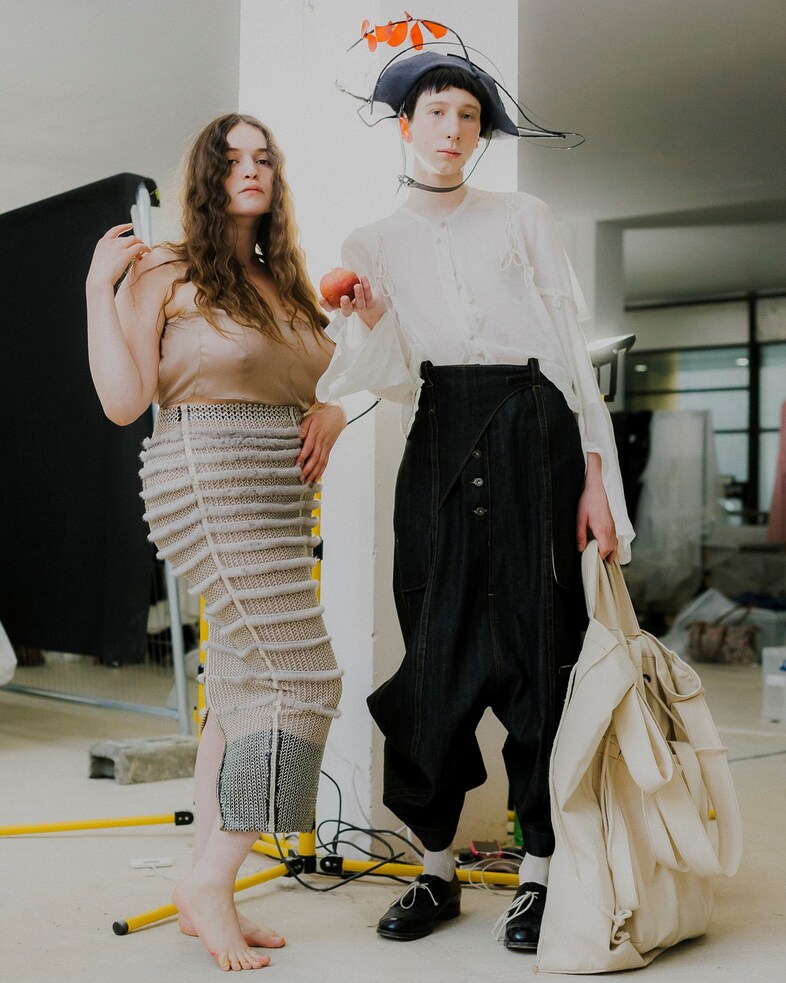RCA Fashion 2019 Royal College of Art Dazed Backstage 10