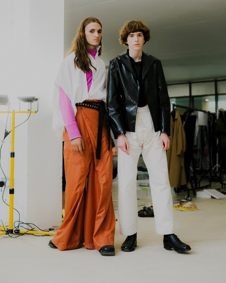 RCA Fashion 2019 Royal College of Art Dazed Backstage 11