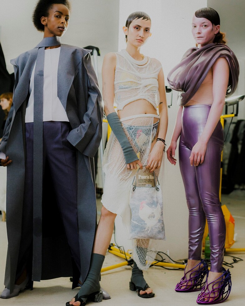 RCA Fashion 2019 Royal College of Art Dazed Backstage 12