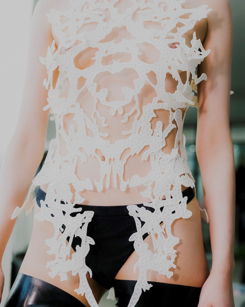 RCA Fashion 2019 Royal College of Art Dazed Backstage 28
