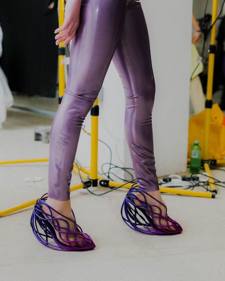 RCA Fashion 2019 Royal College of Art Dazed Backstage 32