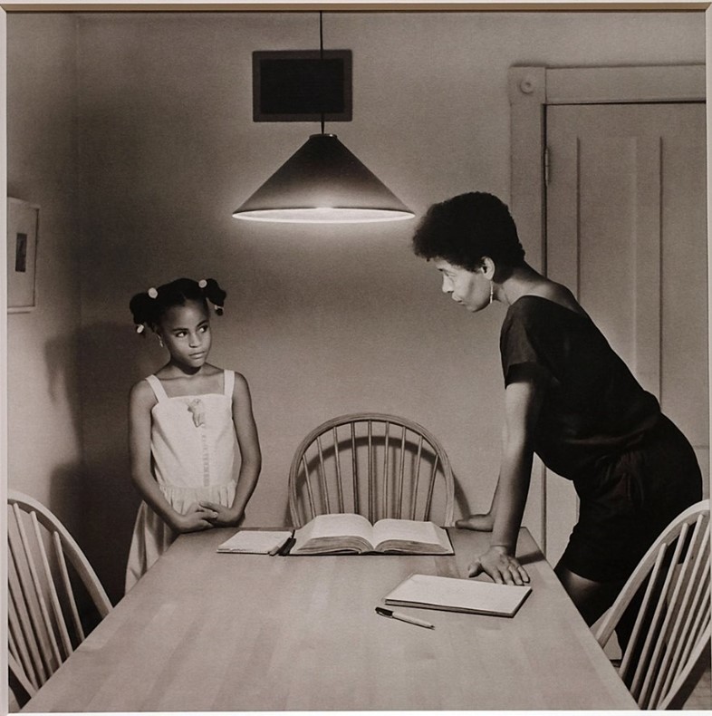 Carrie Mae Weems, taken from the Kitchen Table Series