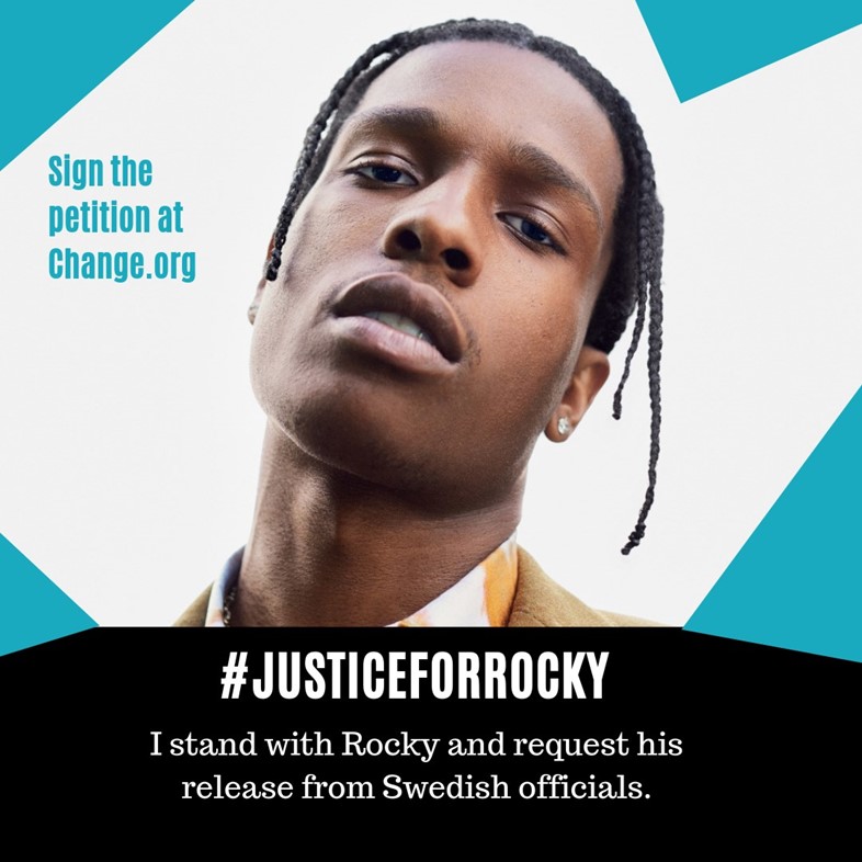 Petition to release A$AP Rocky from prison