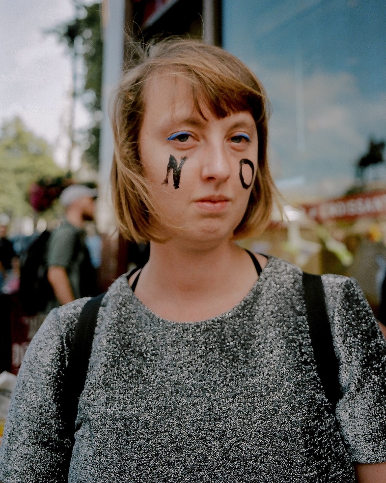 #StopTheCoup protest 15 19