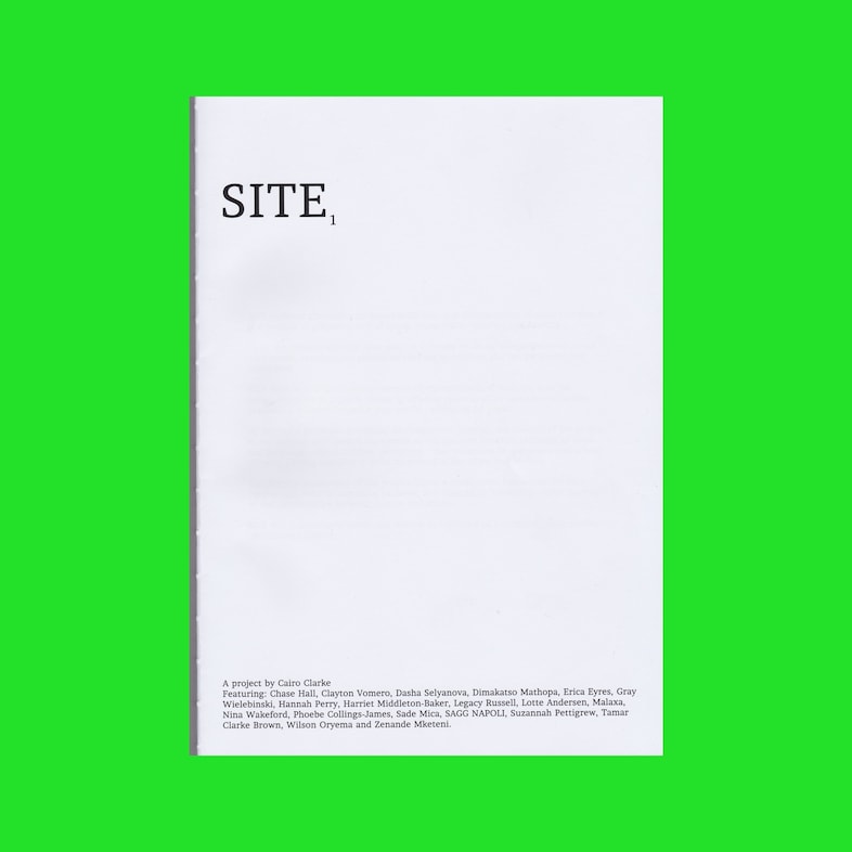 Cairo Clarke’s SITE