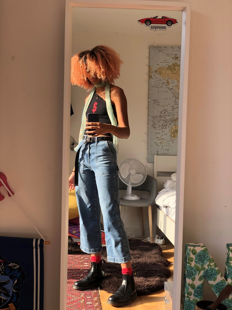 Nadia Blocker Gap denim campaign 50th anniversary
