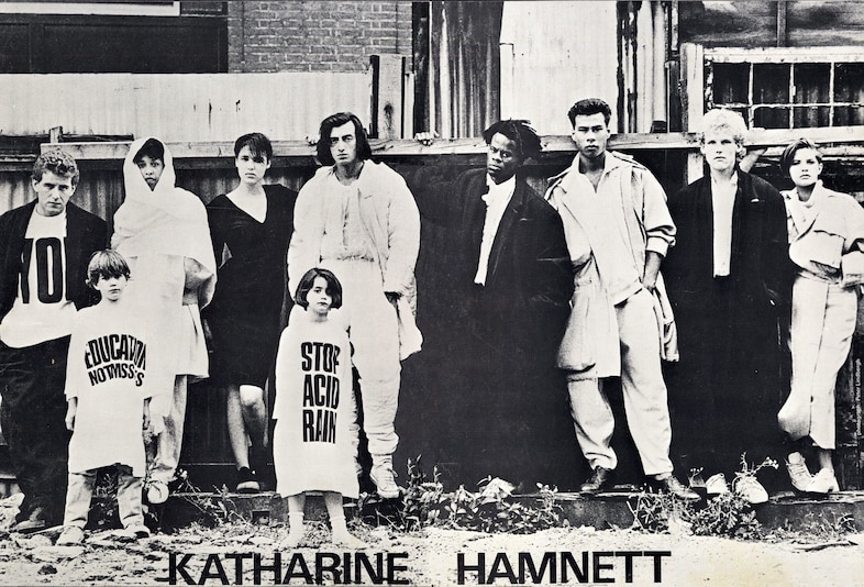 Katharine Hamnett 1980s collection