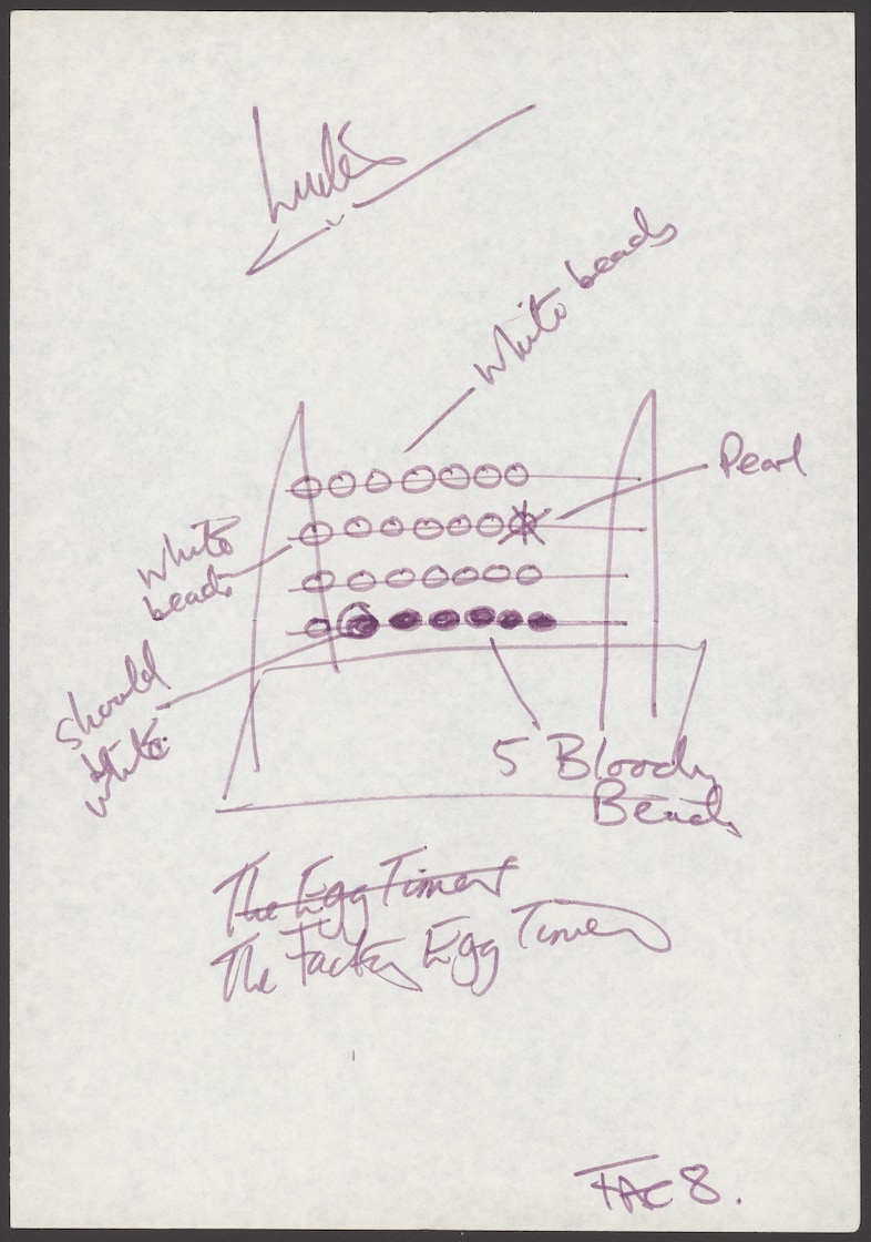 Factory Records, FAC8, egg timer design