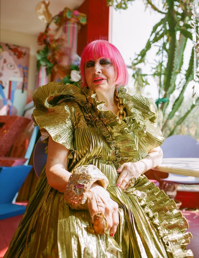 Zandra Rhodes 50 Years of Fabulous Harry Freegard 1 0
