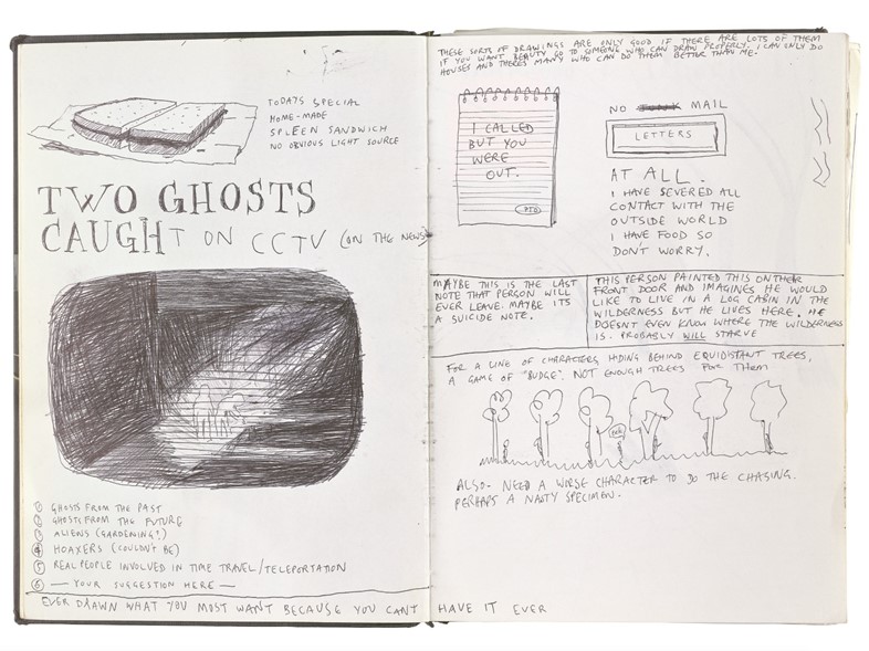 Sketchbook pages, 1999