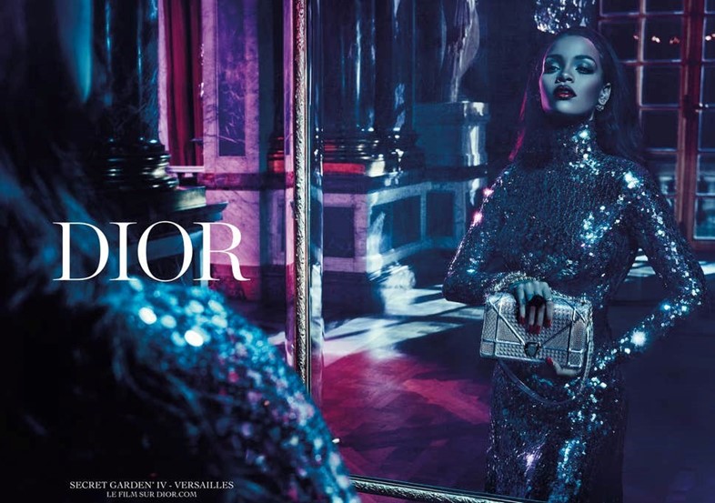 Best pop star fashion campaigns Rihanna Dior Raf Simons 