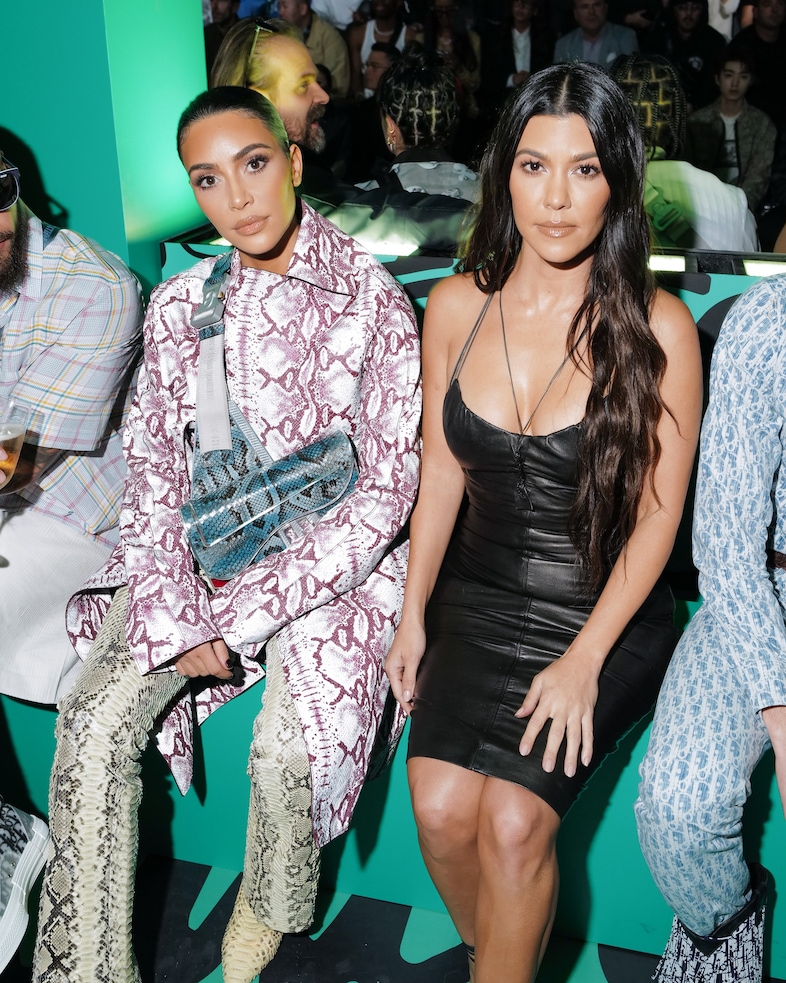 Dior Men&#39;s Pre-Fall show Miami Kim Kourtney Kardashian 1