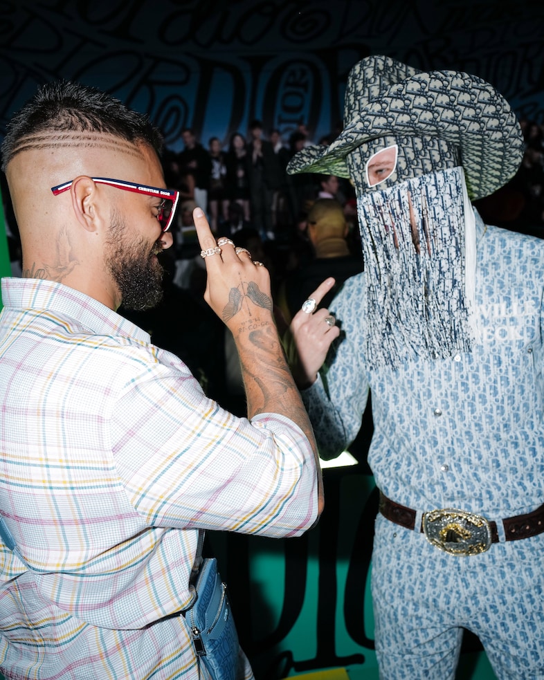 Dior Men&#39;s Pre-Fall show Miami Maluma &amp; Orville Peck 4