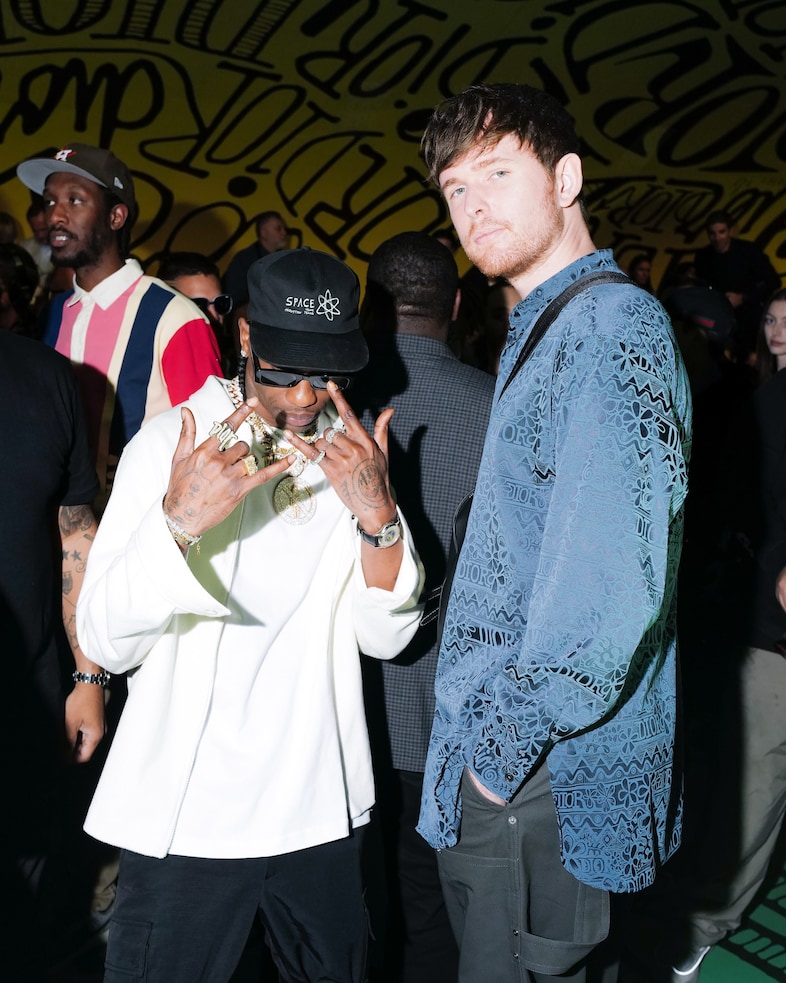 Dior Men&#39;s Pre-Fall show in Miami Travis Scott &amp; James Blake 8