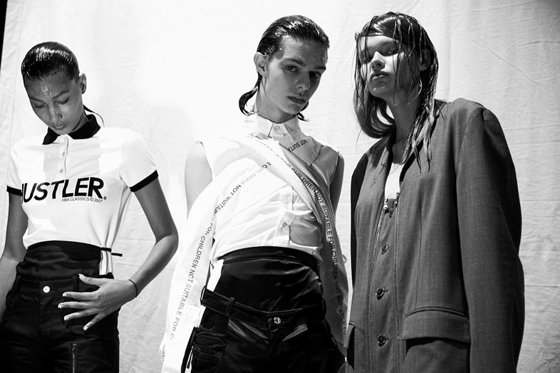 Backstage at Hood By Air SS17 3