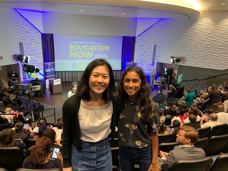 Young women learning to code with Technovation