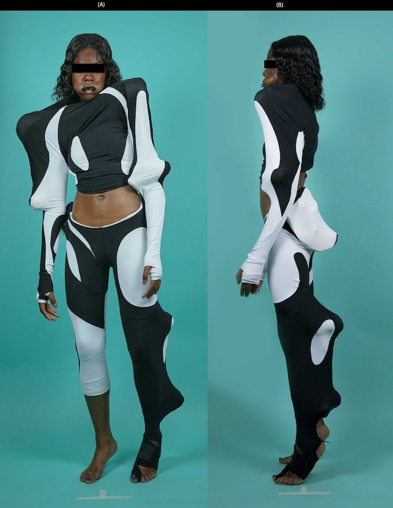 Danni Harris Human Animal fashion collection Saint Martins 2