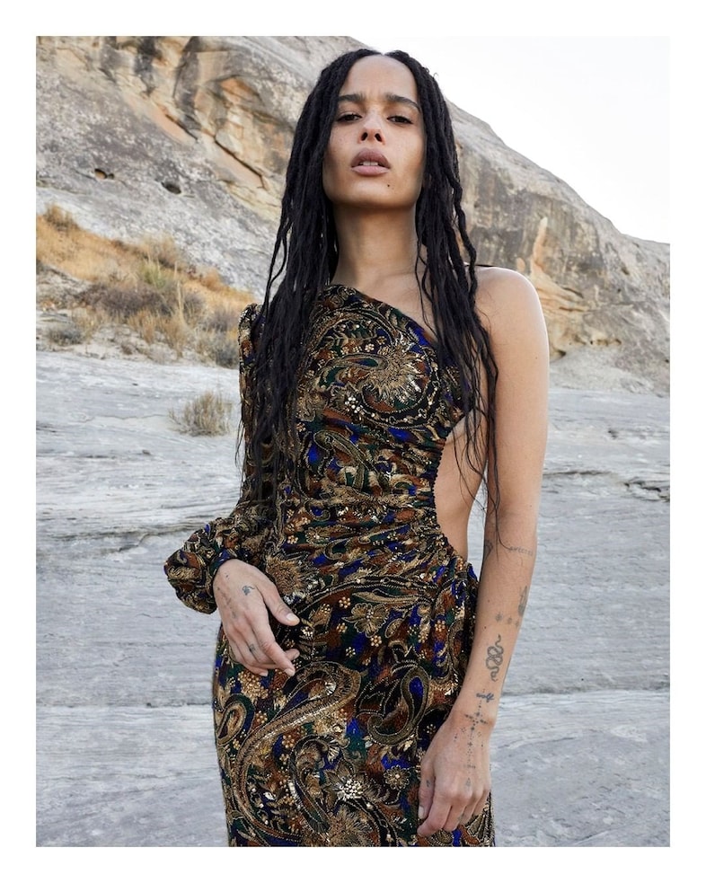 Campaign round-up SS20 Saint Laurent Zo&#235; Kravitz 21
