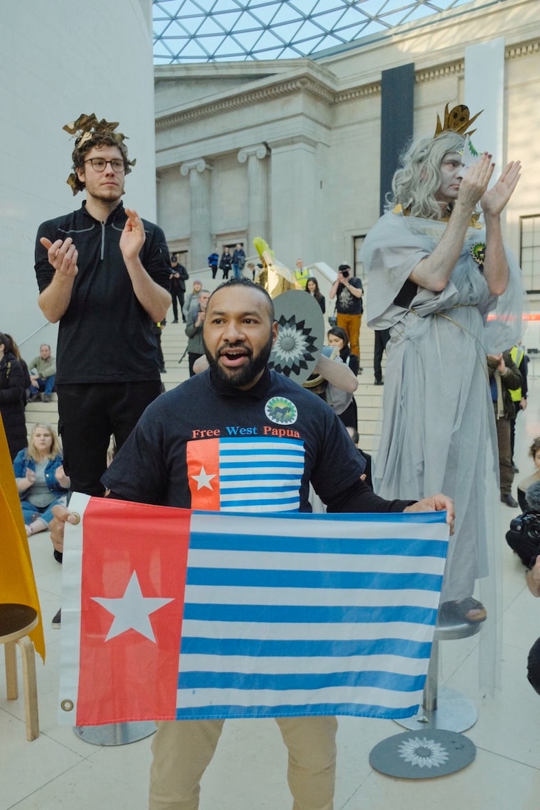 ‘Free West Papua’ BP protest
