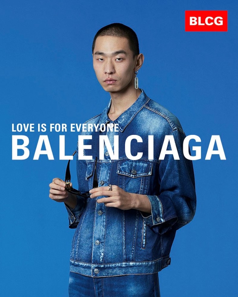 【BALENCIAGA】Political Campaign フーディー Men's Political Campaign Hoodie Medium Fit in White