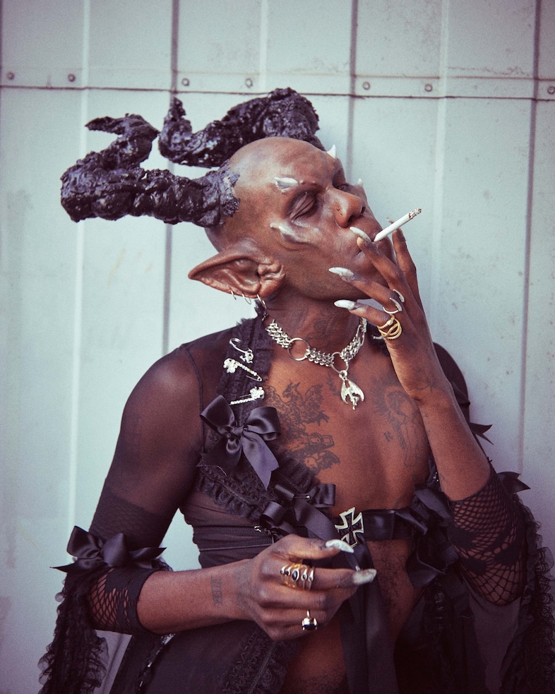 Yves Tumor - behind the scenes of Gospel for a New Century 5