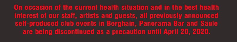 Berghain’s closure statement