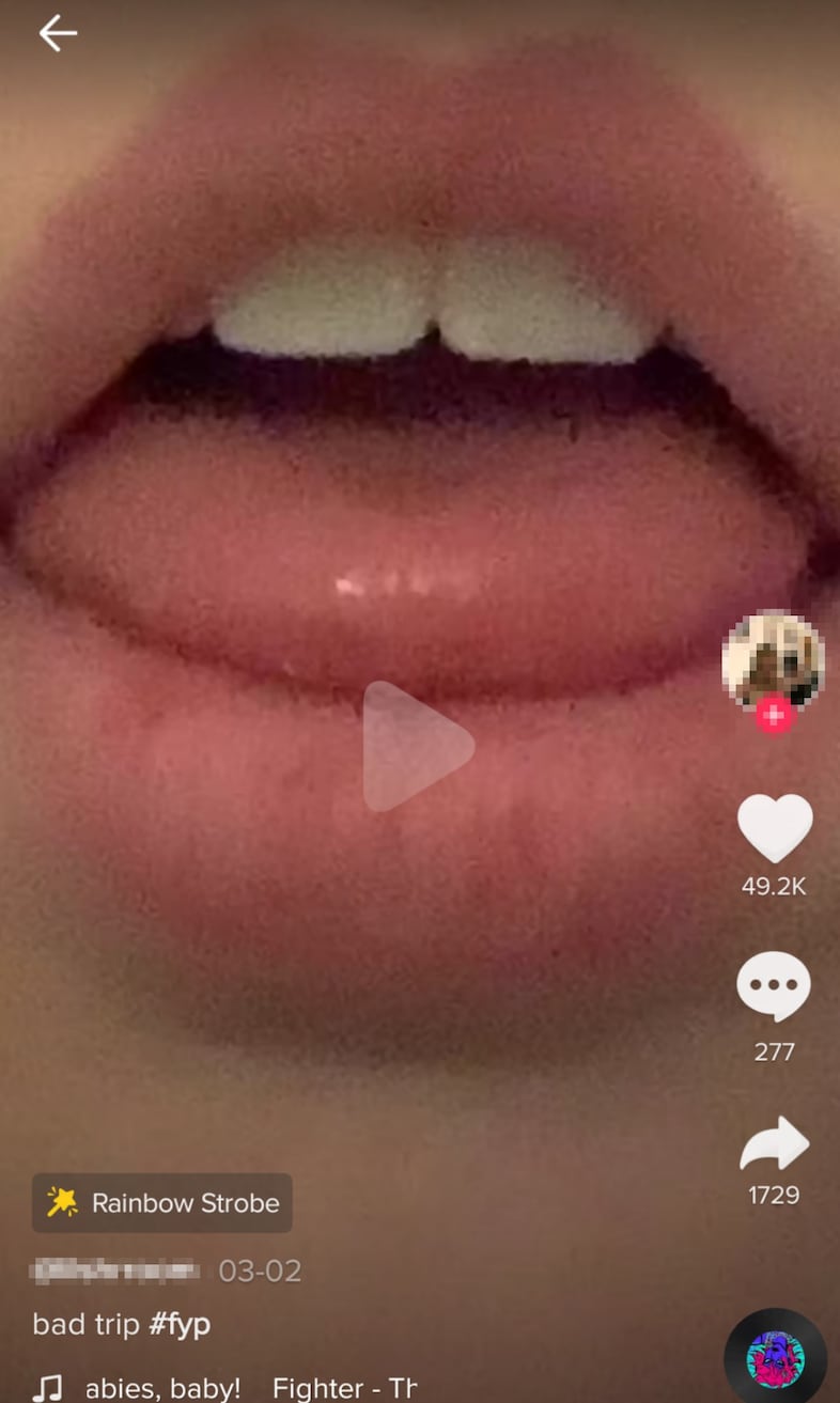 TikTok drug content