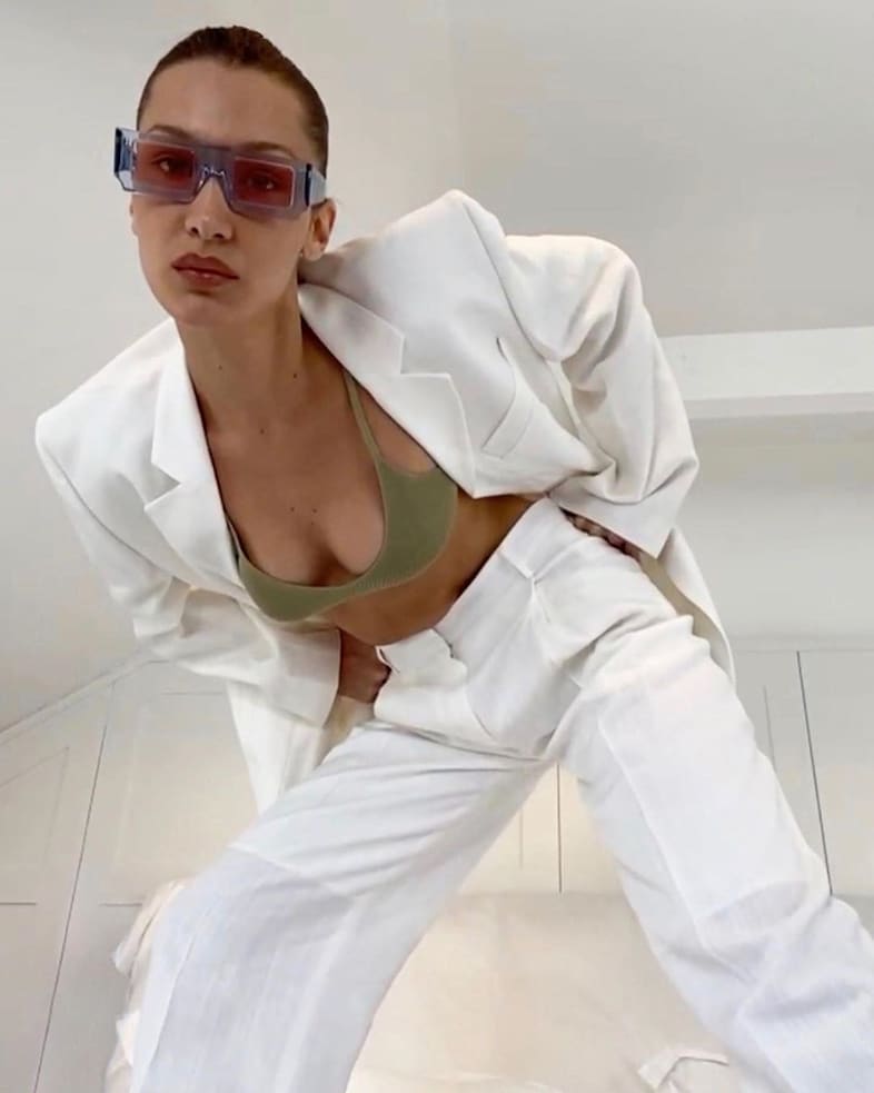 Jacquemus SS20 campaign bella hadid facetime shoot 6