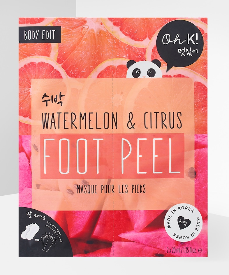 Oh K! Watermelon Pink Foot Peel