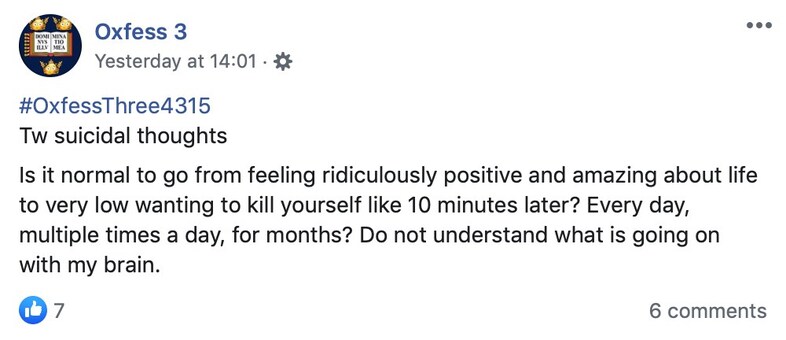 Oxfess confessions page